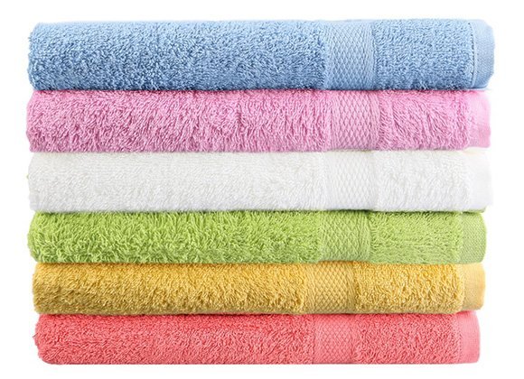         Solid Color Cotton Bath Towel

